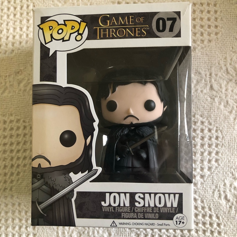 Funko Pop! Game of Thrones Jon Snow Vinyl Figure #07